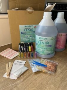 Resin kit box