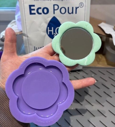 Eco Pour H2o Eco Resin Mirror