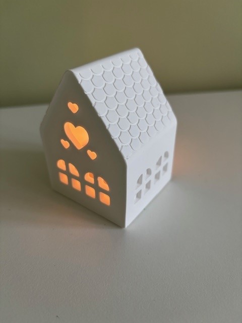 Eco Resin candle house