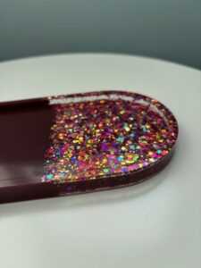 How to Stop Glitter Sinking in Epoxy Resin