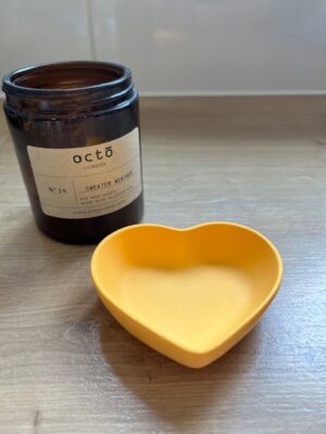 Eco Resin Heart DIsh