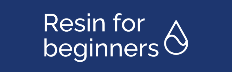 Resin for beginners website logo